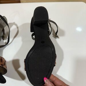 Elegant Black Strappy Women's Sandals